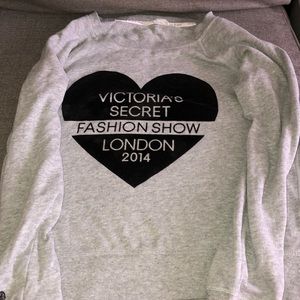 Victoria secret fashion show sweatshirt 2014